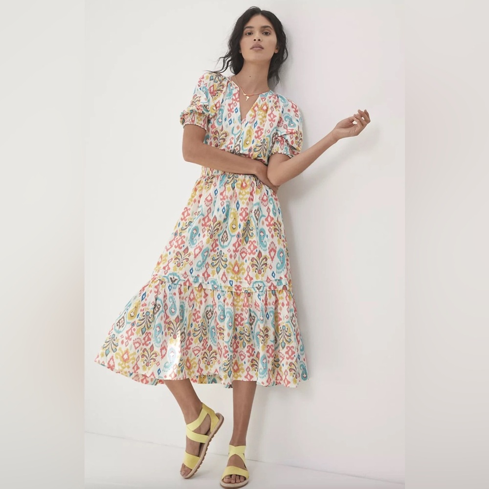Colorful Patterned Dress - Picture 2 of 5